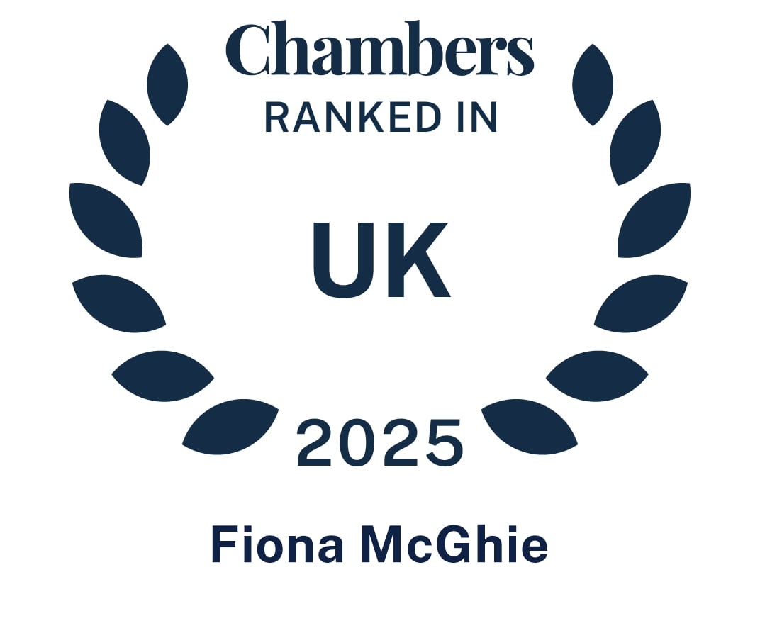 Chambers Top Ranked 2025 - Fiona McGhie